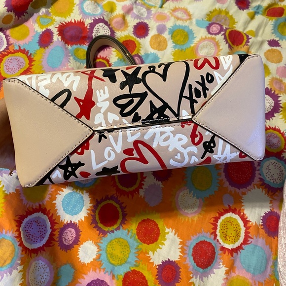 Michael Kors cece Graffiti Print Handbag - Picture 3 of 8